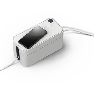 Durable CAVOLINE Cable Management Box - Grey / 292mm by Durable