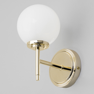 Preston Bathroom Globe Wall Light by Litecraft
