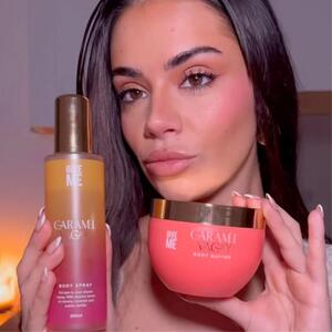 Scrub Hydrate and Spritz Body Care Set - Caramel Vacay - Caramel Vacay by Give Me Cosmetics