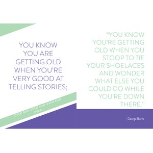 60 Aged To Perfection - Fun Age Quote Pocket Book - Blue by Bee Three Books