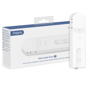Smart Home Roller Shade Driver E1 with Aqara Smart Hub M2 - White by Aqara