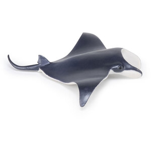 PAPO Marine Life Manta Ray Toy Figure - Grey by PAPO