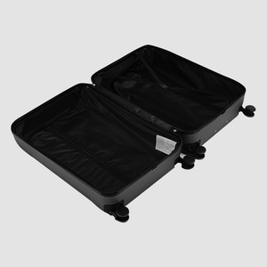 28'' Lightweight Hardshell Suitcase with 4 Wheels - Black by Livingandhome