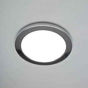 Darly LED 18 Watt Flush Ceiling or Wall Light - Chrome by Litecraft