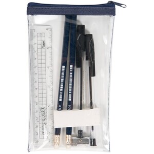 Blazer Buddy Filled Stationery Case - Navy by Helix Oxford