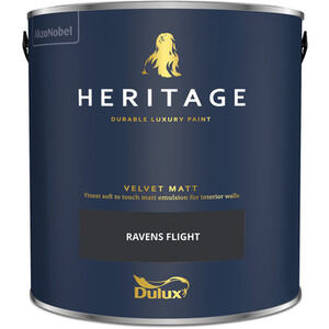 Dulux Velvet Matt Emulsion Paint - Ravens Flight by Dulux Heritage