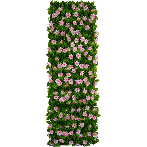 Expanding Artificial Foliage Screening - Cherry Blossom