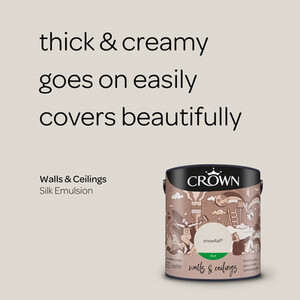 Crown Walls and Ceilings Silk Emulsion by Crown Paints