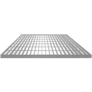 Galvanised Grating Mesh Panels - Silver / 80cm by Monster Shop