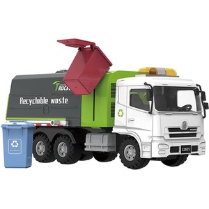 Big-Daddy Friction Powered Lorrys Toy Truck - Multi / Recycling Dustbin Lorry by Big Daddy