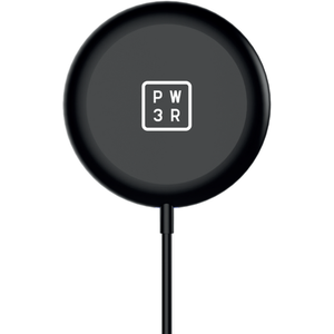 MagSafe Charger with Car Vent Mount and Telescopic Mount - Black by PW3R