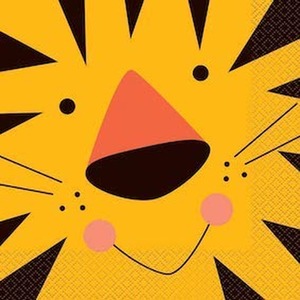 Jungle Themed Partyware 8 pack