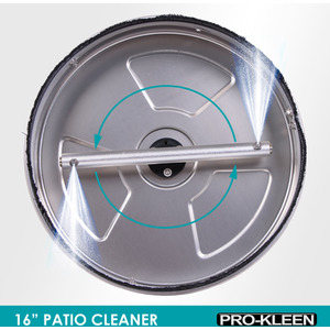 Stainless Steel Patio And Decking Pressure Washer - Silver by Pro-Kleen