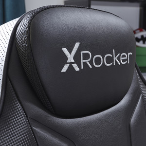 X Rocker Monsoon RGB 4.1 Audio Gaming Chair - Black by X Rocker