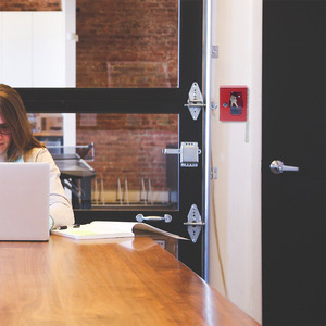 Rottner Emergency Key Box NSK1 Cylinder Lock Red - Red by Rottner Safes