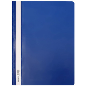 20 x A4 Presentation Project Folders Hard Document File Organiser 2 Prong - Dark Blue by Office Centre.direct