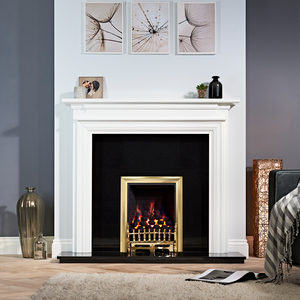 Focal Point Blenheim Full Depth Manual Gas Fire - Brass by Focal Point Fires