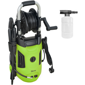 Outsunny 1800W 150 Bar Pressure Washer with Nozzle - Green by Outsunny