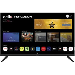 Cello Smart TV LG Web OS Platform with Freeview Play - Black / 43in by Cello