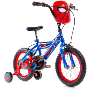 HUFFY Marvel Comics Spider-Man 14-inch Children's Bike - 24421W - Blue/Red by HUFFY