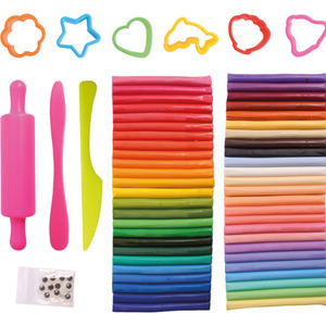 70 Piece Modelling Clay Tub - Multi