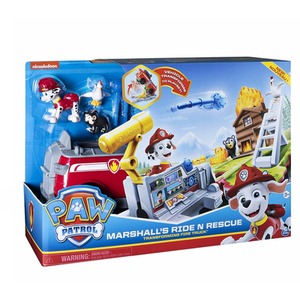 Marshalls Ride n Rescue Transforming 2-in-1 Playset and Fire Truck - Multi by Paw Patrol