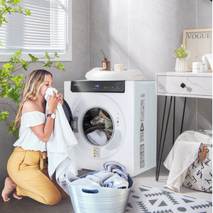 4KG Compact Dryer - White by Costway