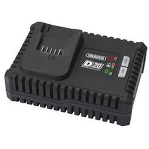 Draper D20 4A Fast Battery Charger - Black by Draper