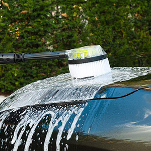 Gardenjack Rotary Pressure Washer Brush Attachment For Karcher Ryobi - Green by Gardenjack