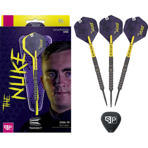 TARGET DARTS Luke Littler G1 SP Darts Set - Black by TARGET DARTS