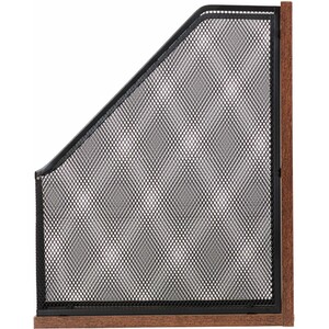Bamboo Mesh Magazine Holder - Black