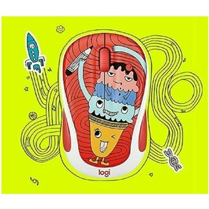 Logitech Wireless Optical Mouse - Multicoloured / M325c Triple Scoop Ice Cream by Logitech