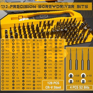 145 in 1 Screwdriver Set - Black