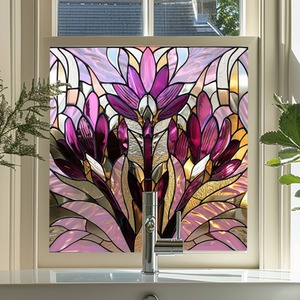 Albiano Stained Glass Window Film by Creative Windows
