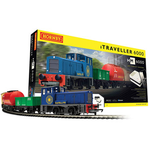 Hornby iTraveller 6000 Train Set - Black by Hornby