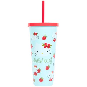Strawberry Hello Kitty Tumbler - Blue by Hello Kitty