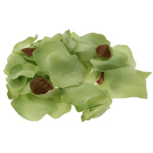 Silk Rose Petal Table Confetti - Lime by Kingsbury Gifts