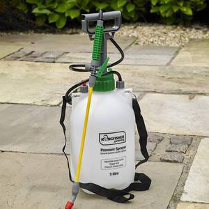 Pressure Washer Sprayer - White & Green / 5l by Garden Mile