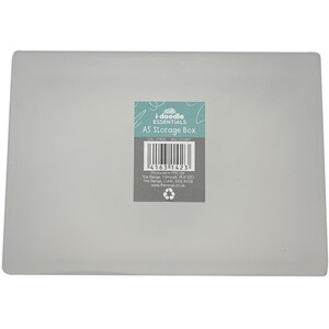 A5 Storage Box - Clear by i-doodle