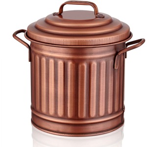 The Mia Countertop Waste Basket - Copper by The Mia UK