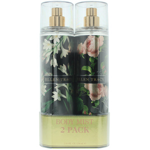 Ellen Tracy Floral 2 x Body Mist Gift Set - White & Pink by Ellen Tracy