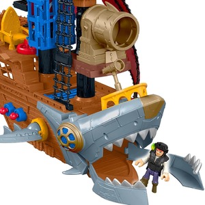 Shark Bite Pirate Ship Playset - Multi-Coloured by Imaginext