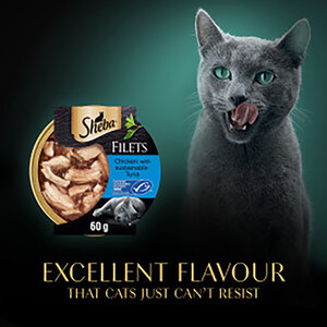 Sheba Filets in Gravy - Chicken and Tuna by Sheba