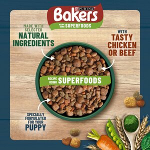 Bakers Puppy Chicken & Veg Dry Dog Food by Bakers