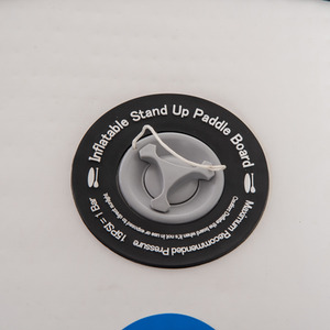 Outsunny 10ft Inflatable Paddle Stand Up Surfing Board - Blue by Outsunny