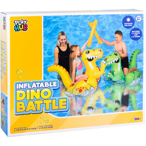 Inflatable Dino Battle - Multicolour