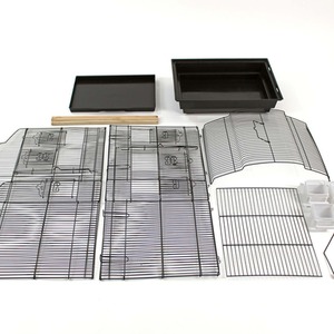 Large Bird Cage - Black by Actiaspet