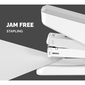 Fellowes Full Strip Stapler 40 Sheet Capacity - White by Fellowes
