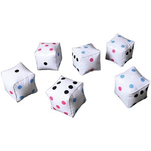 Inflatable Yatzy Set - White