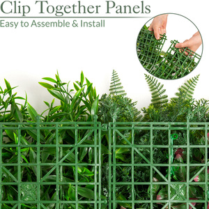 Artificial Oasis Living Wall 4Pc - Green by Christow